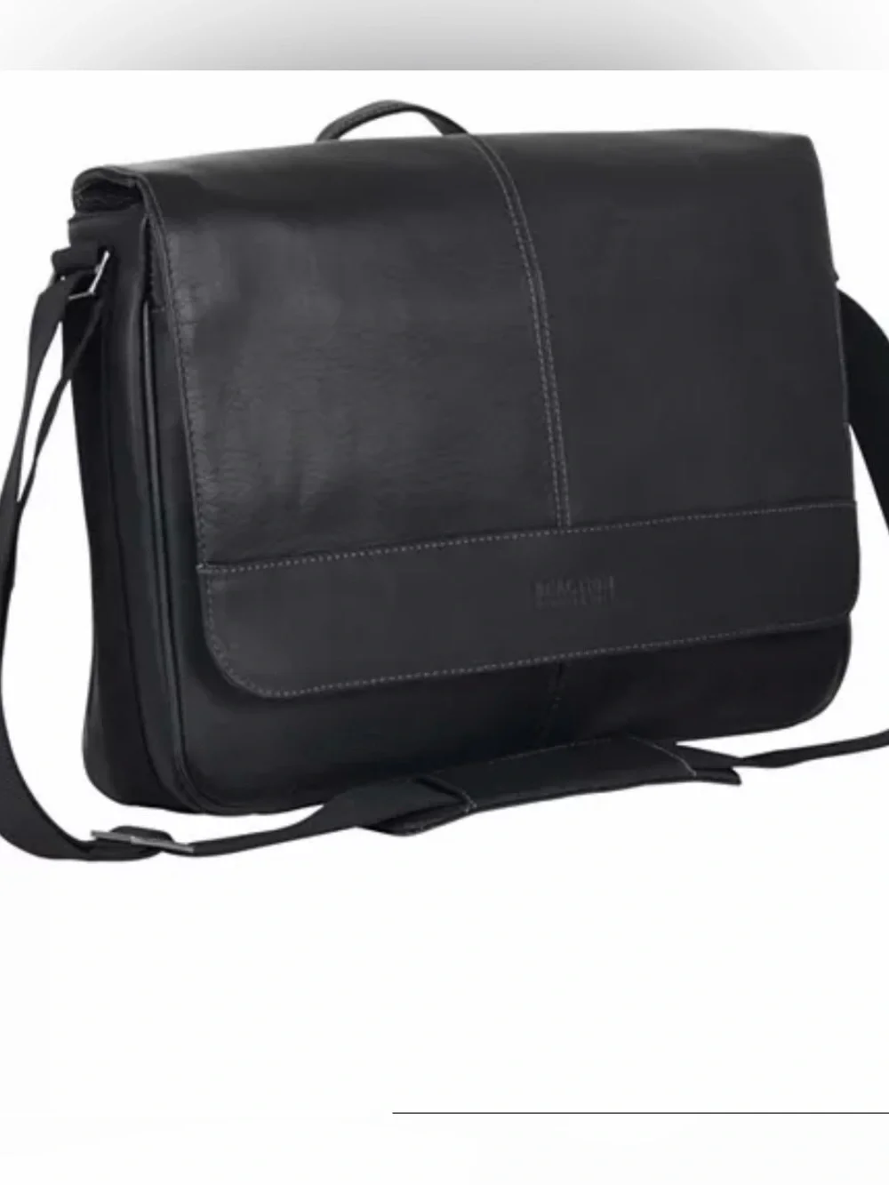 Kenneth Cole Reaction Columbian Leather Messenger Bag